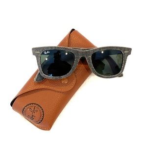 Ray Ban Gray Denim Wayfarer